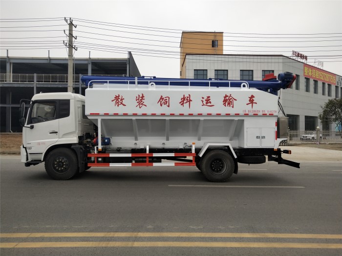 東風(fēng)天錦22方（11噸）電動飼料車